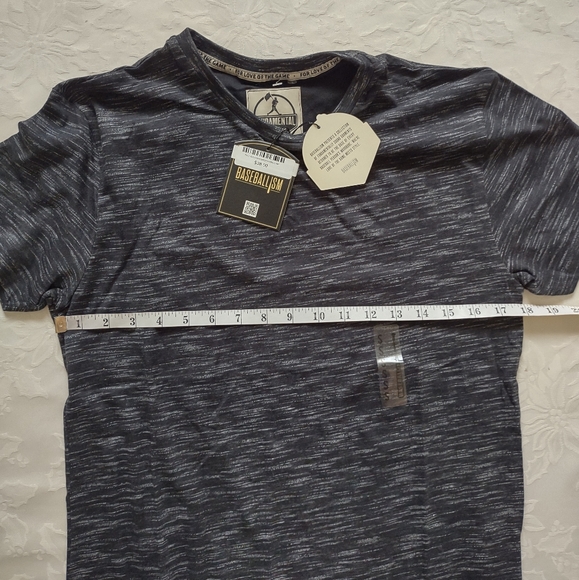 New 🎀 Baseballism Split Hem Flag Man Fundamental Collection t shirt - Picture 7 of 7